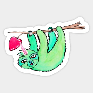 Slothcorn Sticker